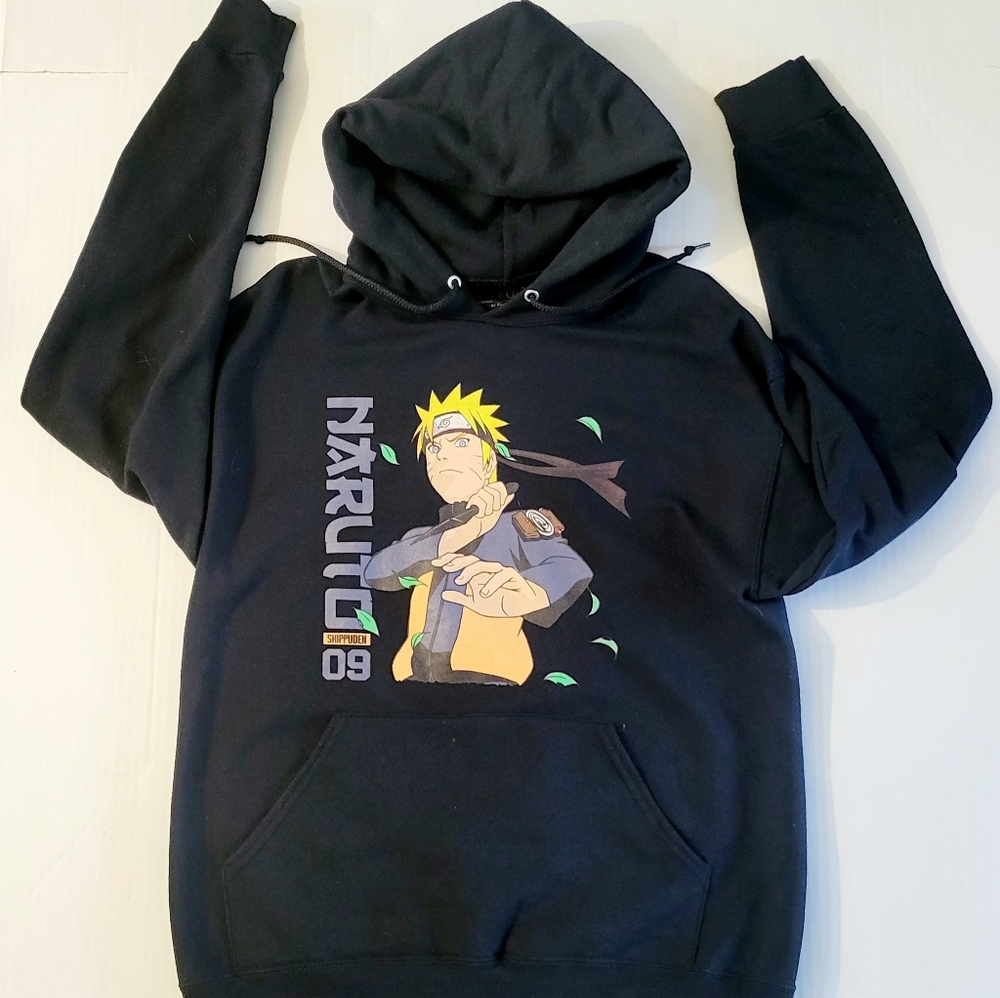 Naruto Shippuden 09 Black Hoodie